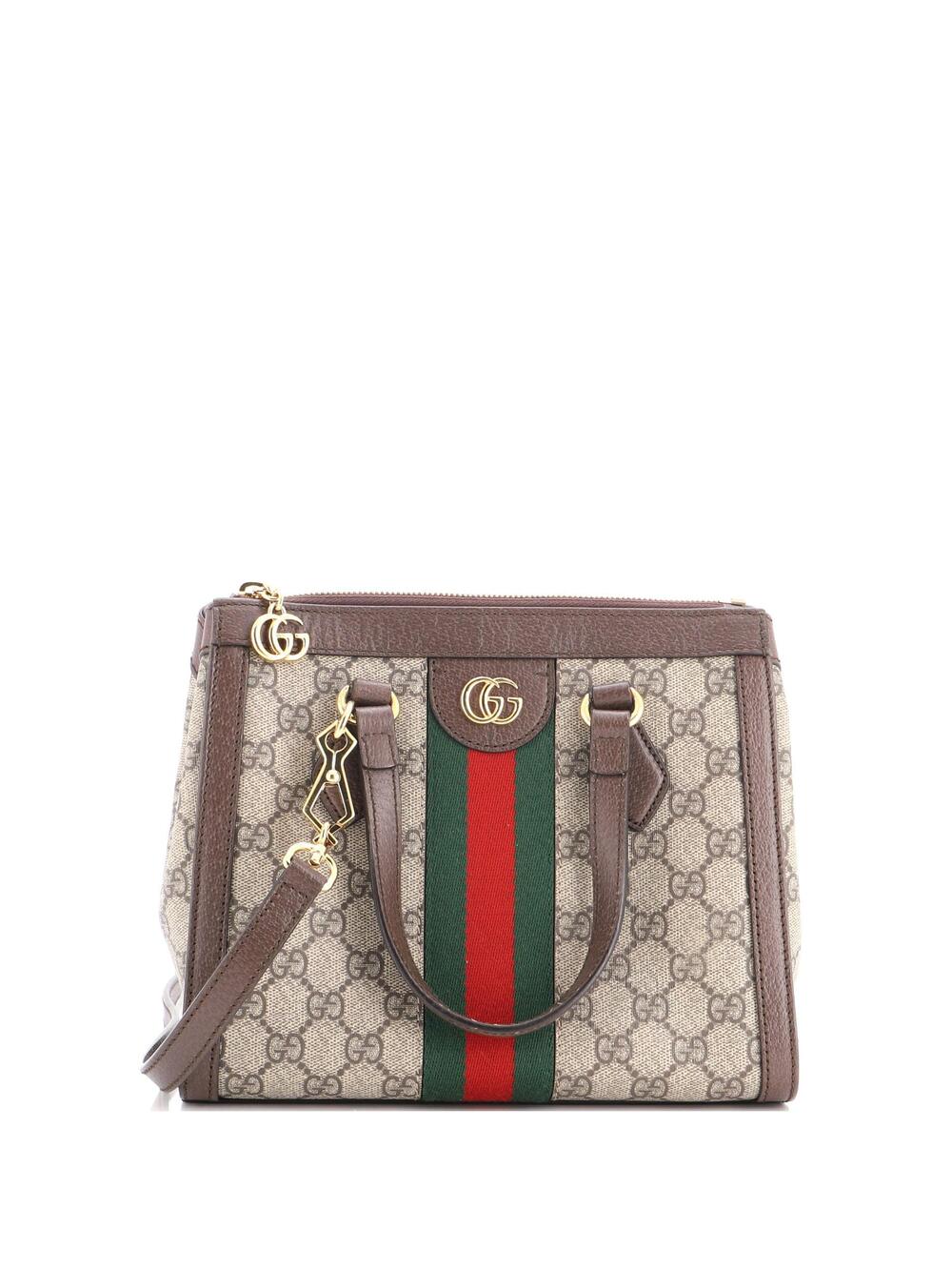 Gucci Ophidia Top Handle Tote Gg Coated #349622G20B